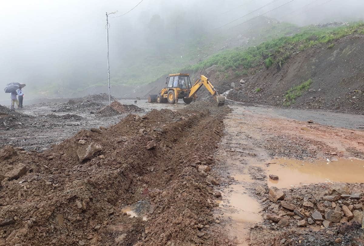 Heavy Rain Causes Devastation In Himachal cloudburst in Chamba and Lahaul