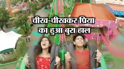 PRIYA PRAKASH ROLLER COASTER CHALLENGE VIDEO INSTAGRAM 