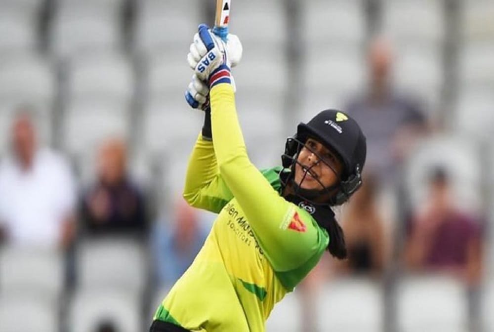 Smriti Mandhana is the top run-scorer in the Women Super League