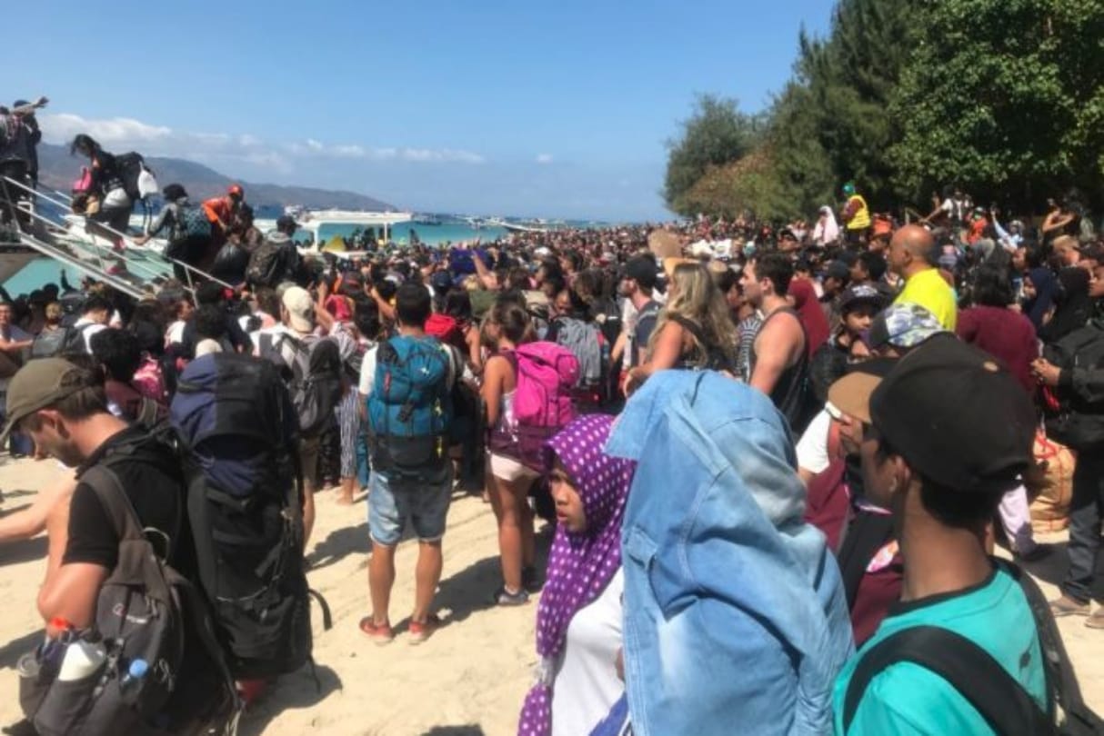 Indonesia Earthquake: 1,200 tourists being evacuated from gilli island