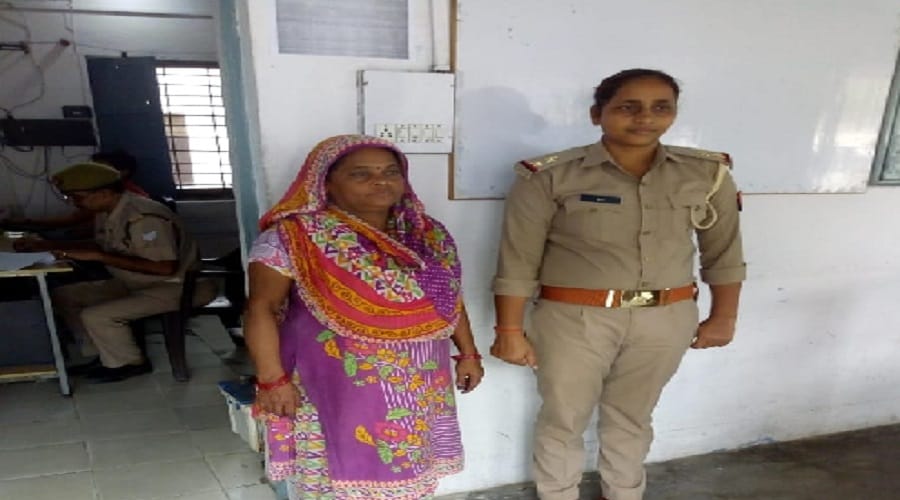 UP police arrested Bangladeshi woman and invoiced