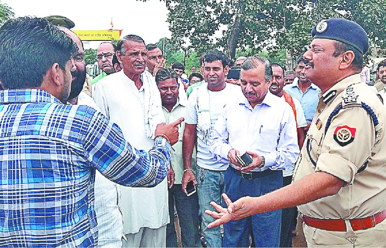 Commissioner and DIG did inspection of Kawad Marg