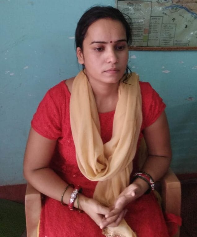 कंचनलता ने महिला थाने पहुंच कर दिया समर्पण