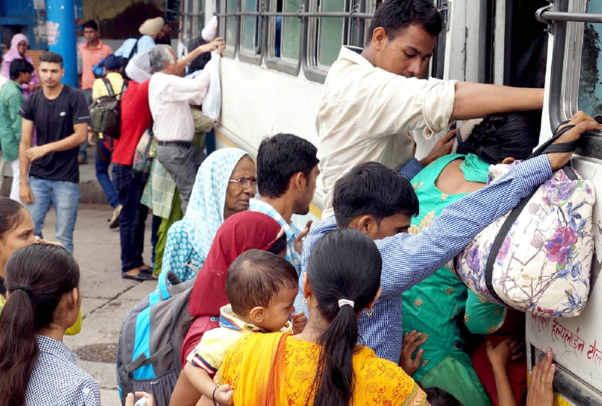 Roadways Bus Strike in Haryana