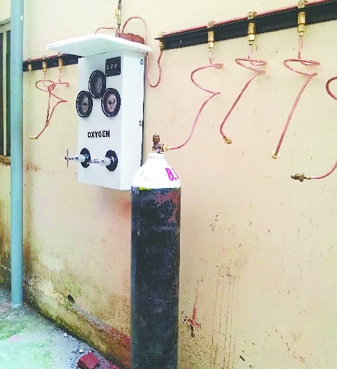 Patients from Central Pipeline Get Oxygen