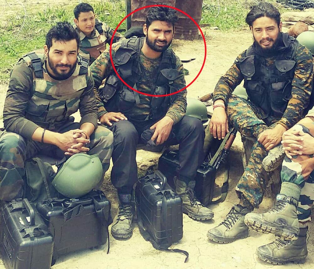 Gurez Encounter martyr hameer pokhariyal wife birth boy dada said he will send him army