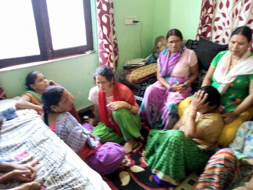Gurez Encounter martyr hameer pokhariyal wife birth boy dada said he will send him army