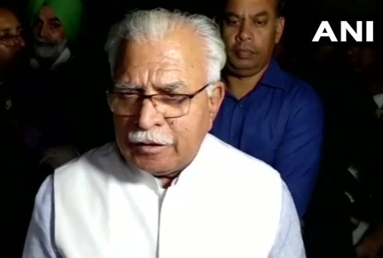 Haryana CM Manohar Lal Khattar Statement on Illegal Immigrants