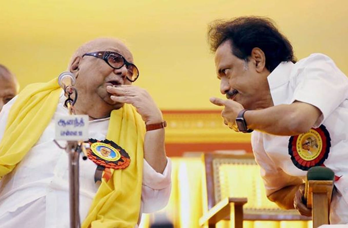 Finally Karunanidhi son MK Stalin became the undisputed chief of DMK