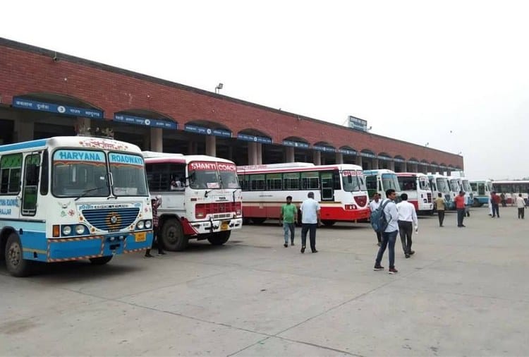 Haryana Roadways on Strike