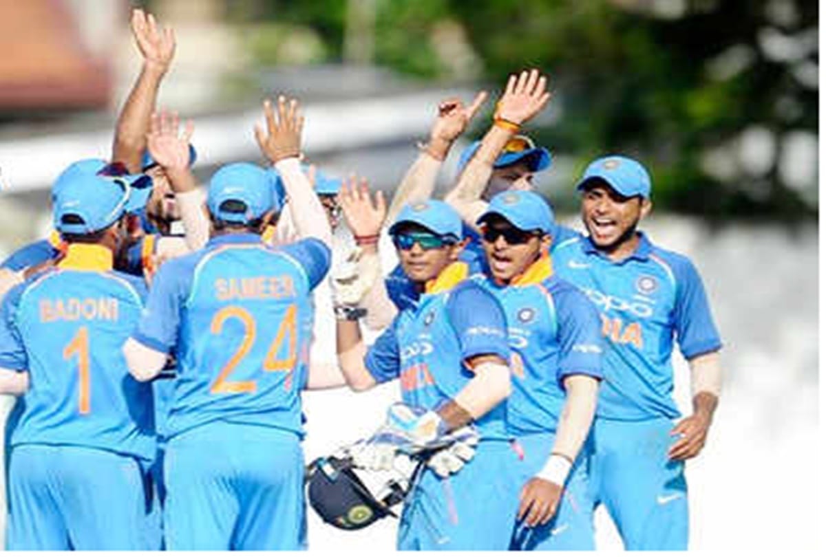 India U-19 team beat Sri Lanka U-19 by 135 runs in fourth match