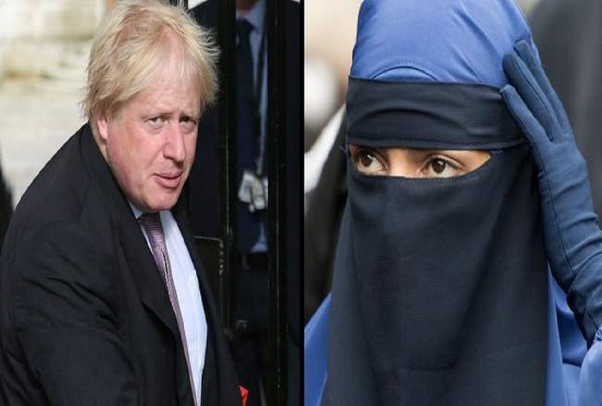 former british foreign secretary target burqas wearing women called letter box
