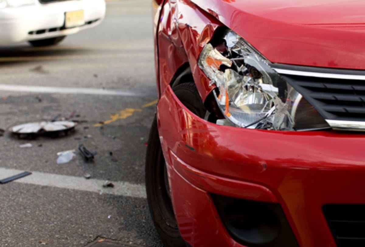 Accident in Azamgarh Treasury accountant killed in car tractor collision three others injured