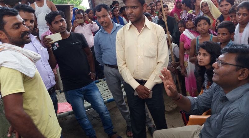 बिछंदपुर के बाद अब रेड गांव में भी पोलियो दवा का किया बहिष्कार