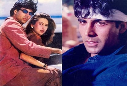 Throwback thursday picture of Akshay kumar and karishma kapoor