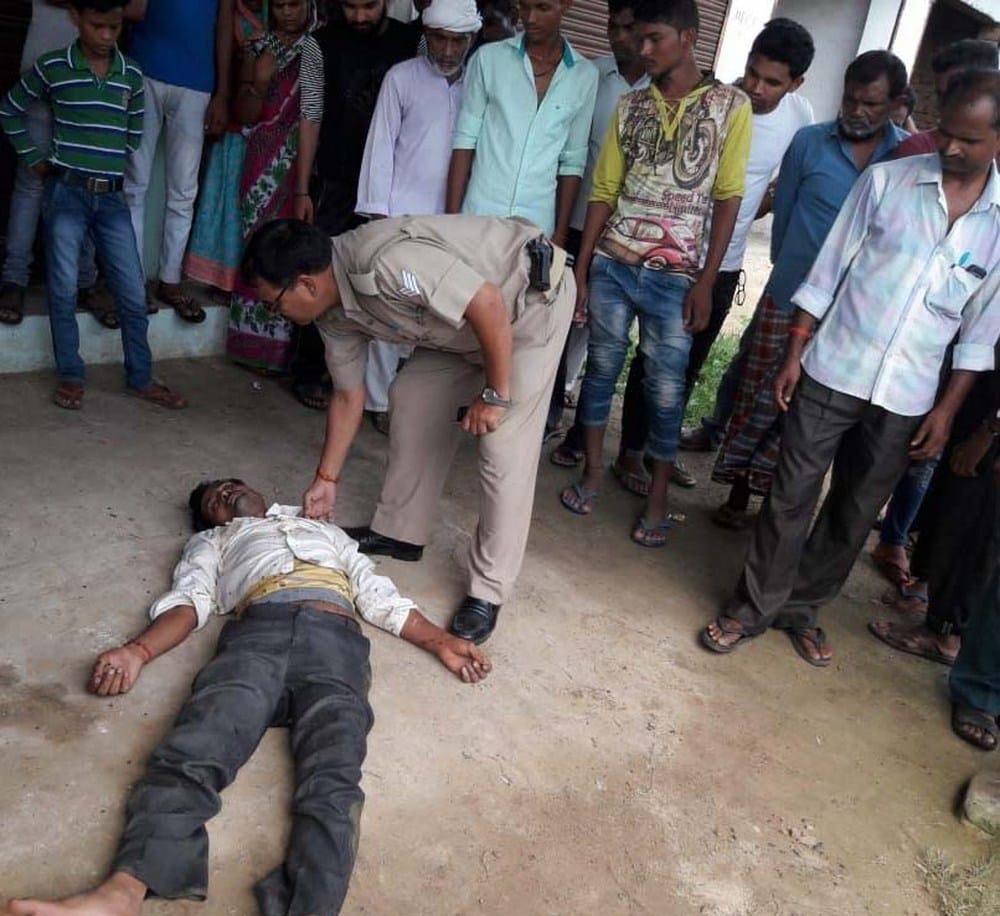 a youth beaten