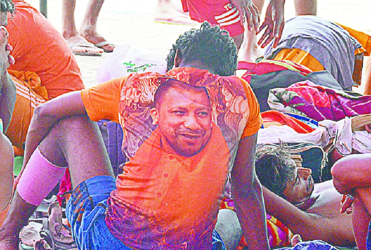 in Kawand Yatra youth shows anger againest Pakistan  see in pictures
