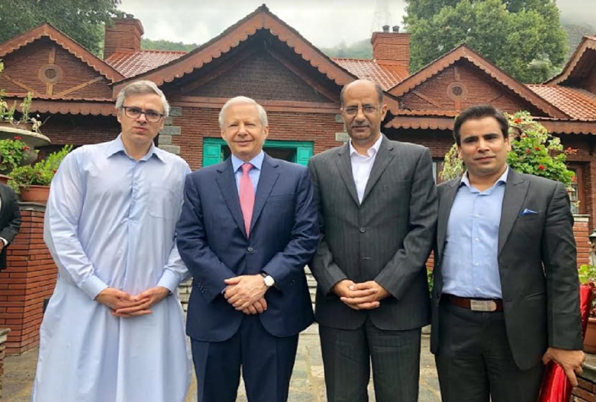 jammu kashmir governor and omar abdullah had Discussion with US ambassador to fight terrorism