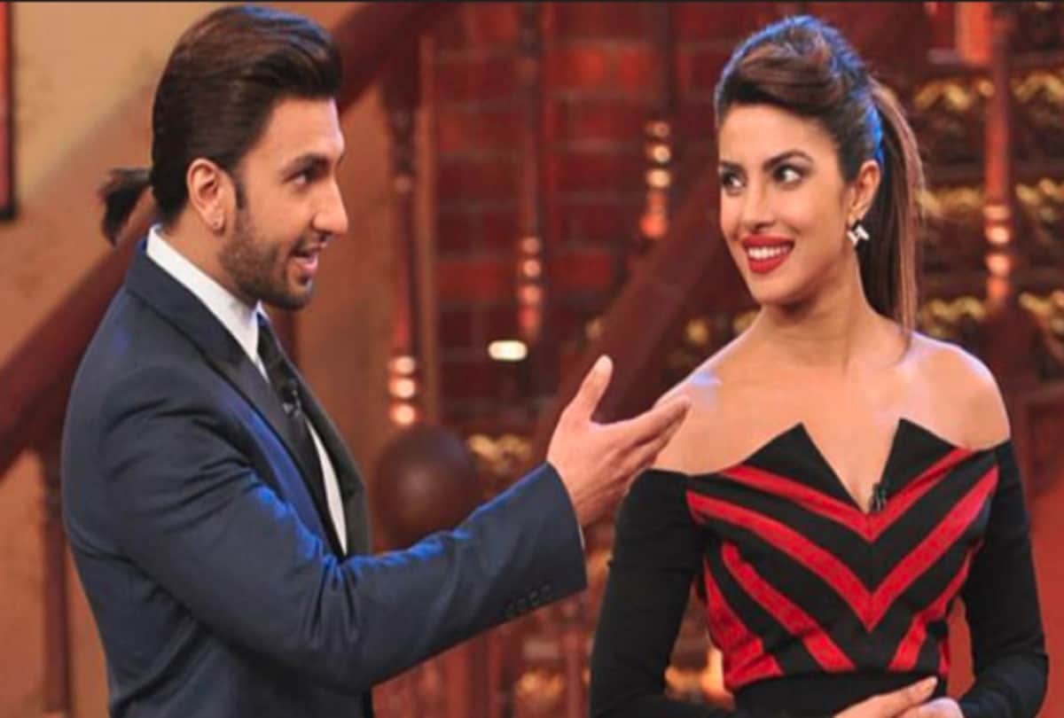 Ranveer Singh making fun on Priyanka Chopra gym picture 
