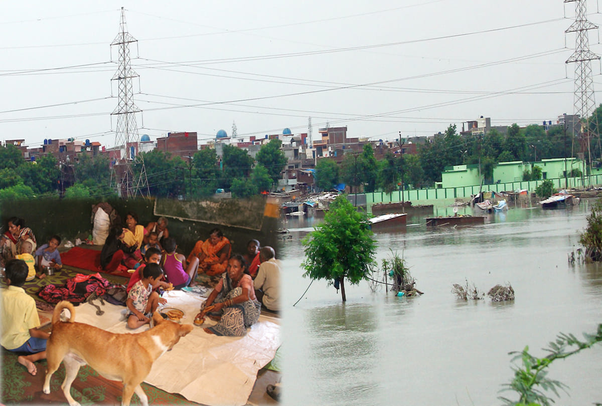 natural calamity Destroyed happiness in kanpur