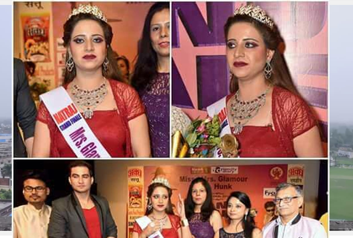 Shubha Gulati won Mrs. Glamorous International 2018 crown