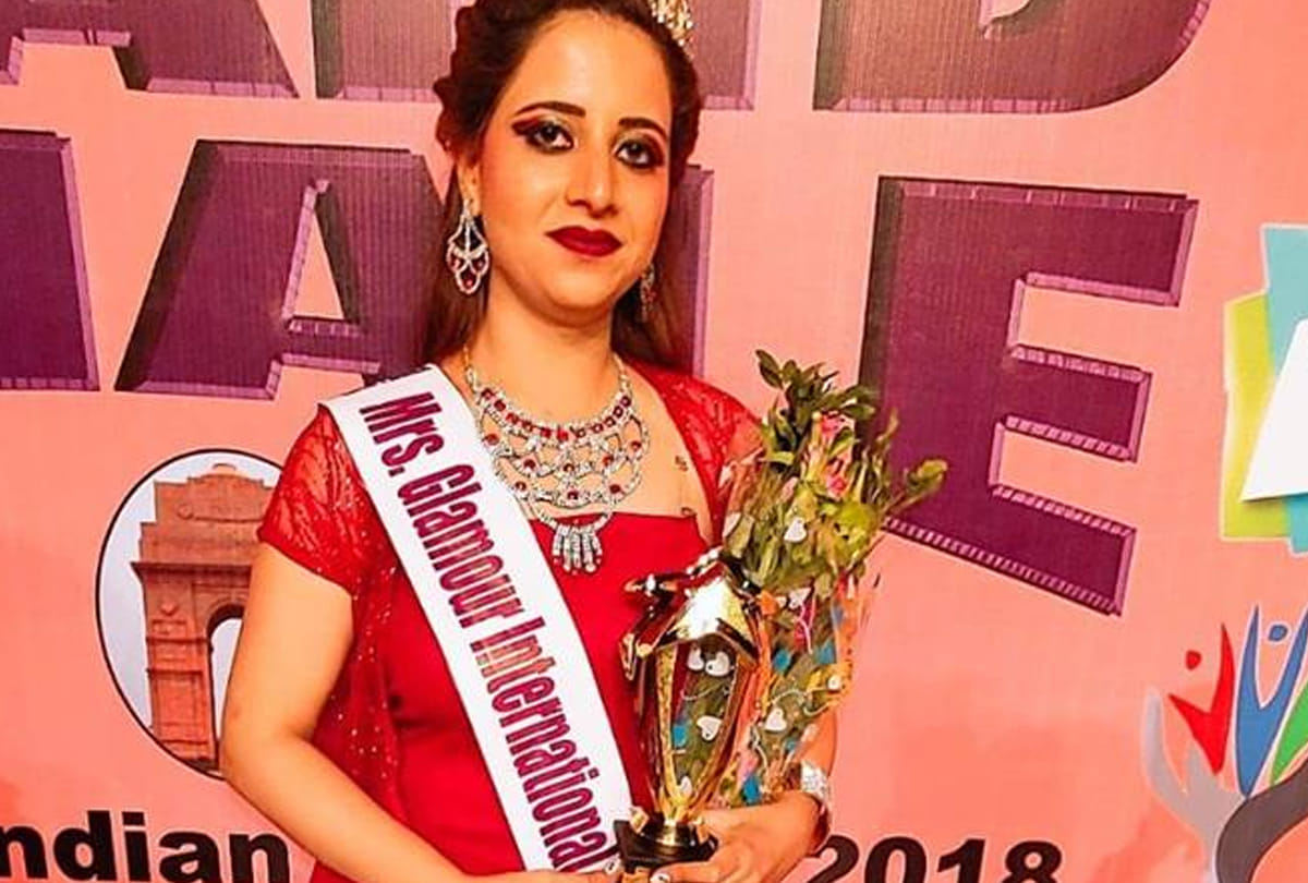 Shubha Gulati won Mrs. Glamorous International 2018 crown