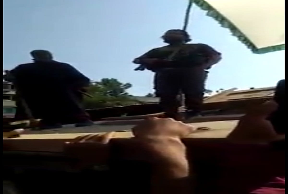 hizbul militant video viral appealing people not to share info with security forces in kashmir