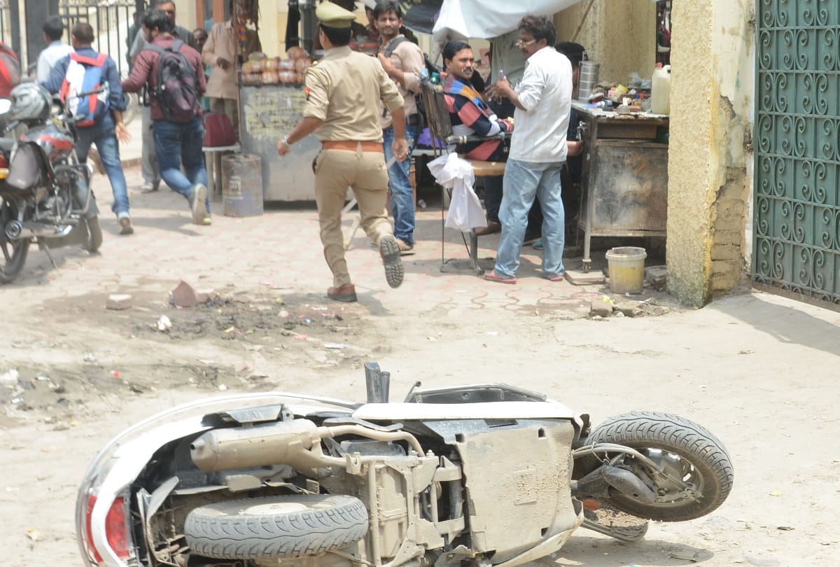 btc applicant beaten by lucknow police