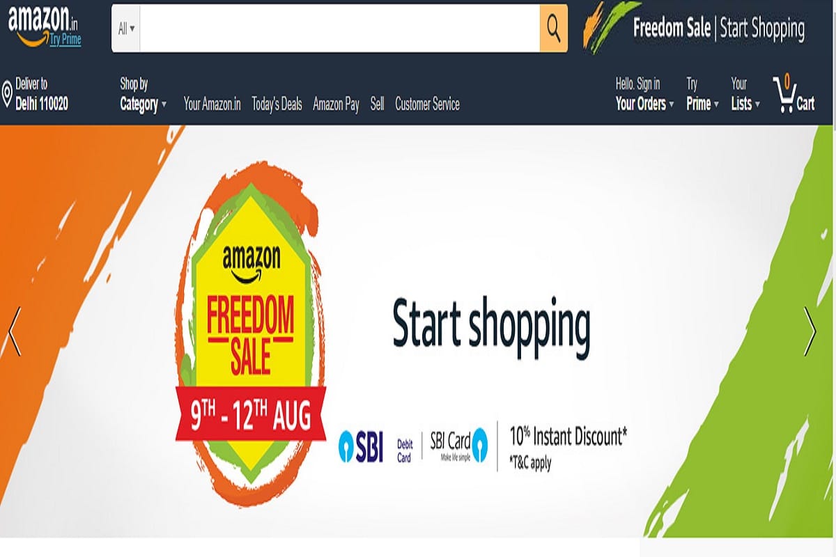 Amazon Freedom Sale: Top Deals From Day 1 on smartphone