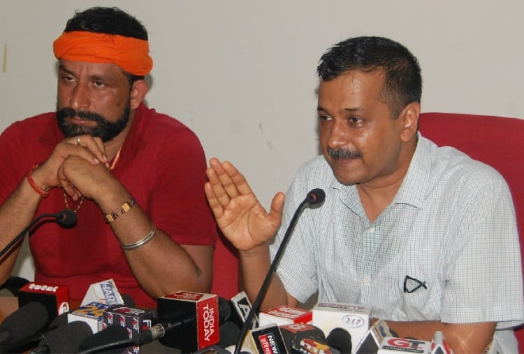 Arvind Kejriwal targeted central government at rohtak 