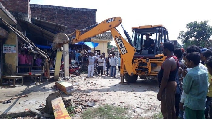 encroachment demolished