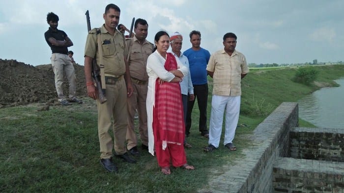 water entered in 8 villages