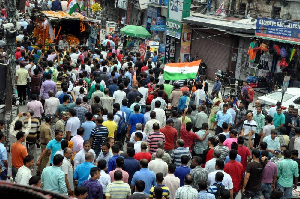 Gurez Encounter martyr hameer singh pokhariyal cremation 