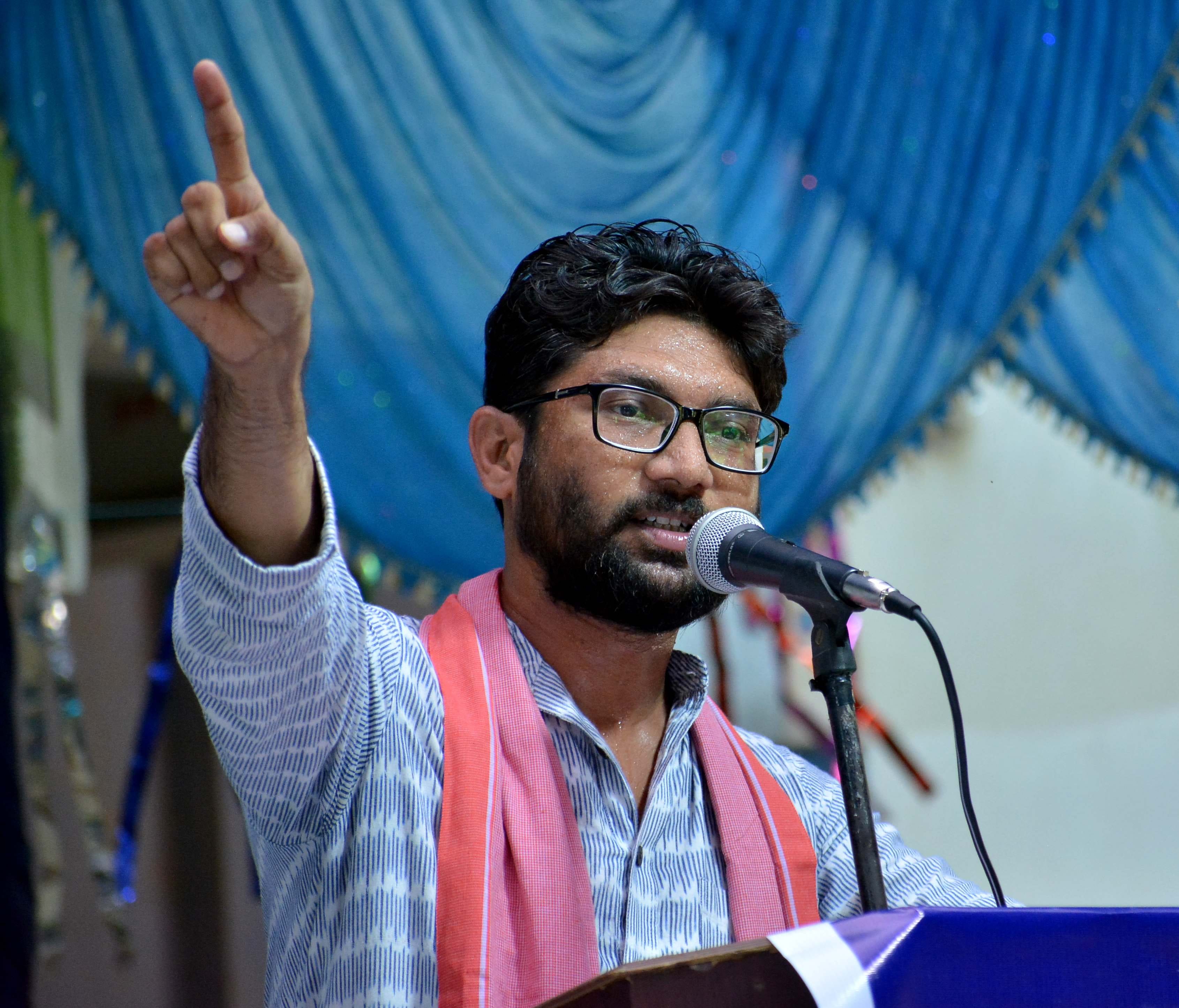 Dalit leader jignesh mewani arrived varanasi and target pm modi for his ghar wapsi