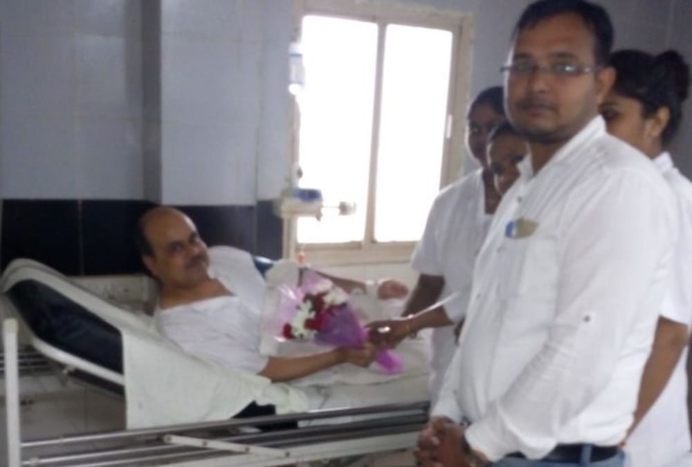KGMU registrar admitted to cordiology in lucknow.