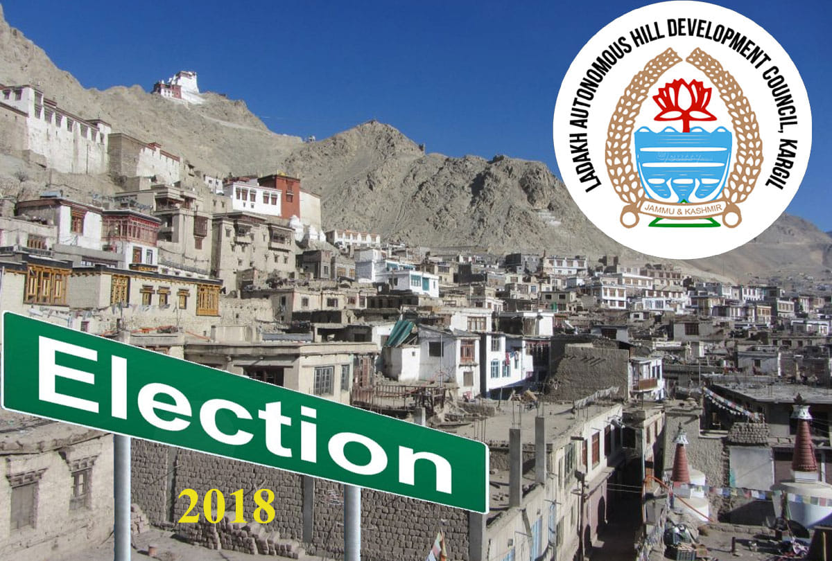 238 candidates filed nomination for ladakh autonomous hill development council kargil election