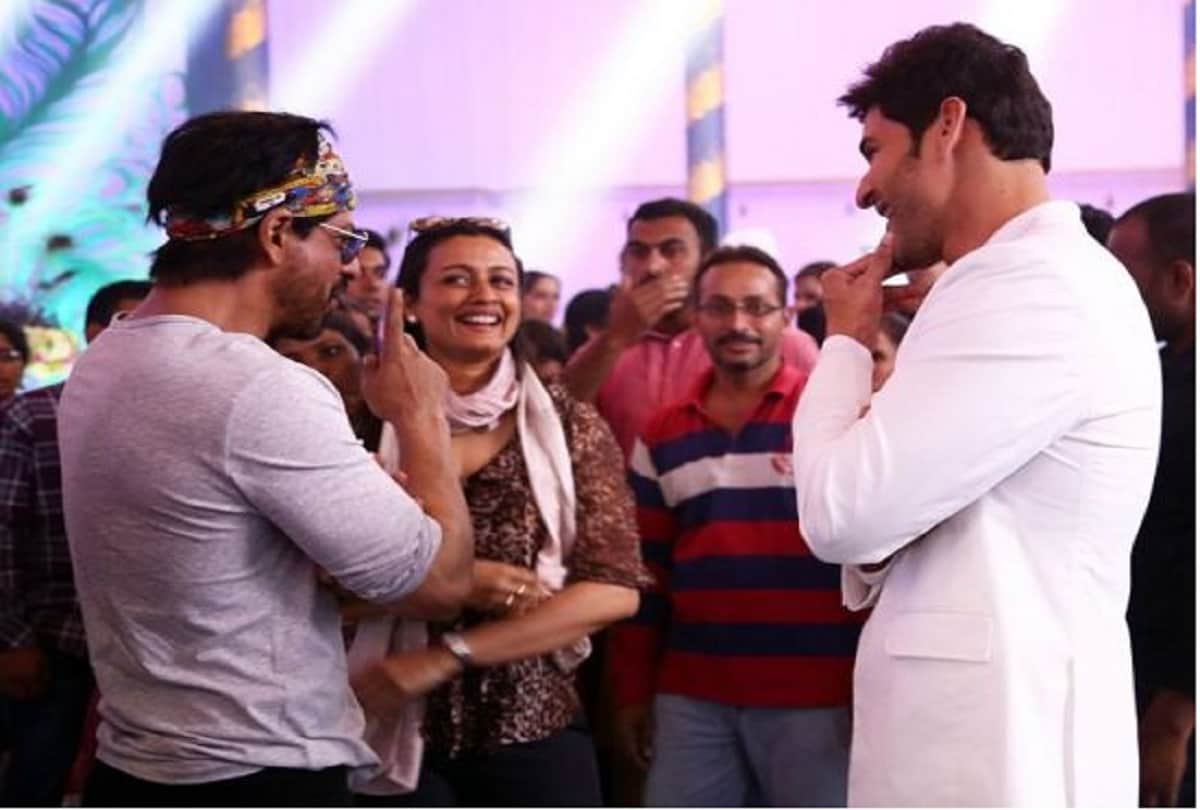 when shahrukh khan shockingly met south actor mahesh babu 