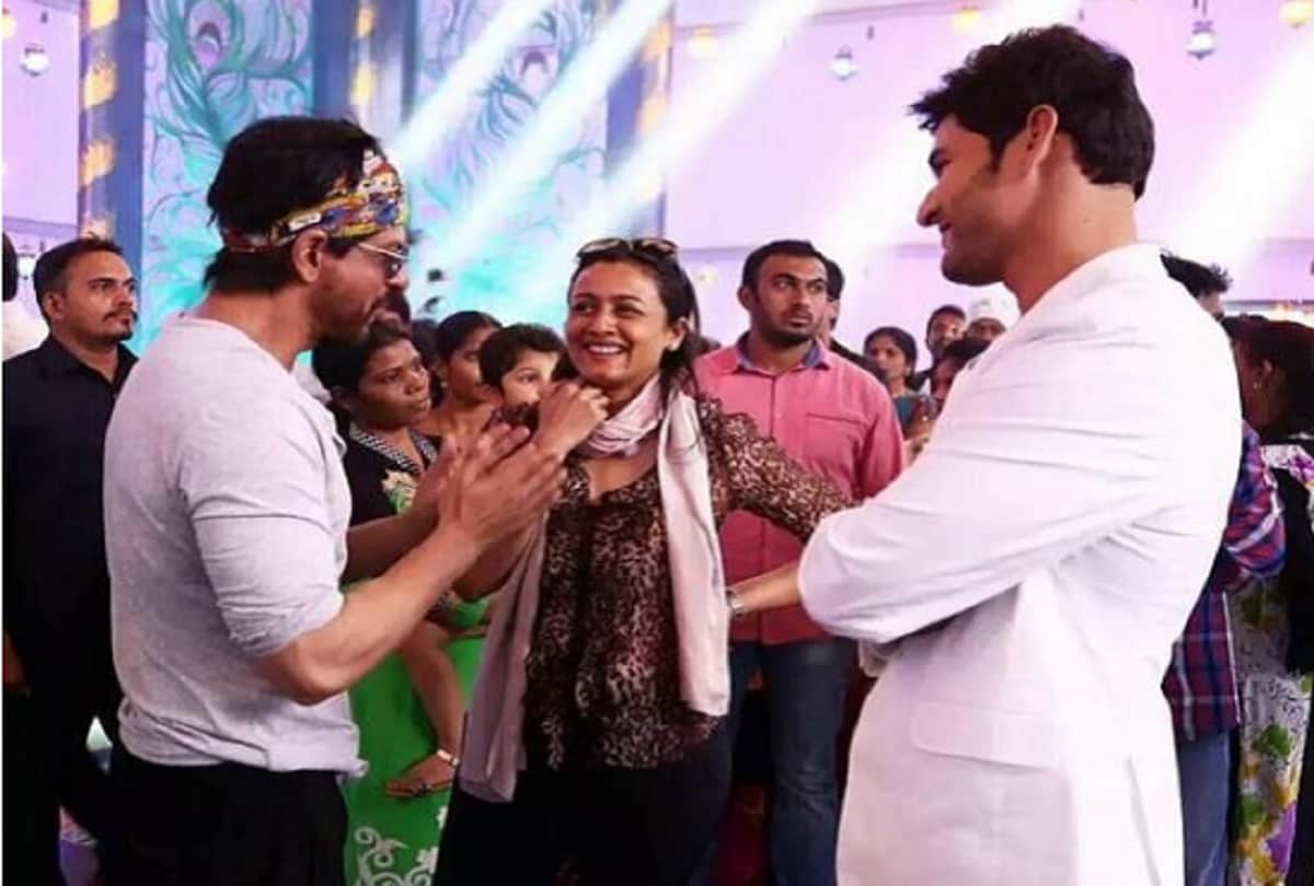 when shahrukh khan shockingly met south actor mahesh babu 