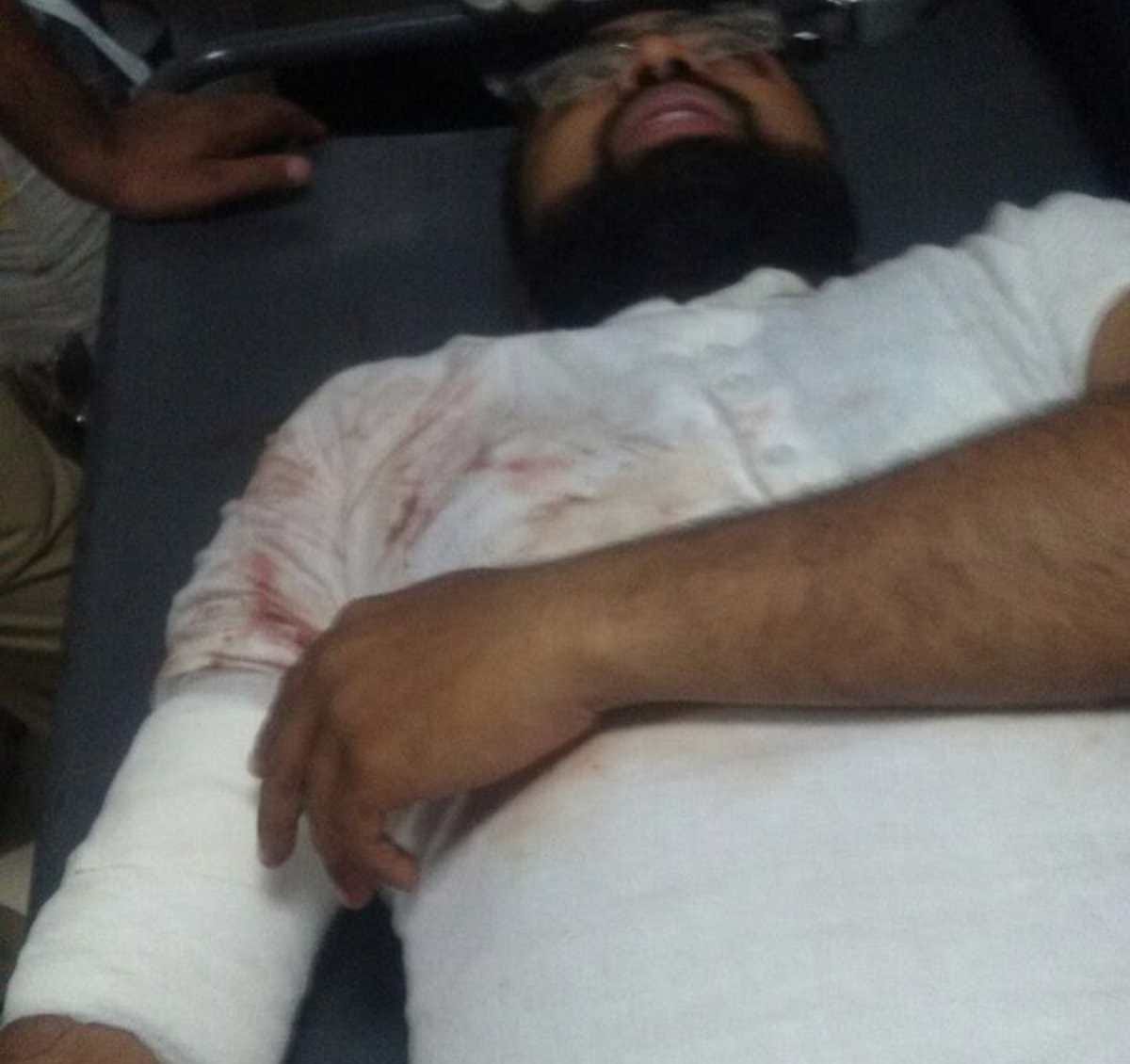 Criminal gun shot on property dealer due to land dispute in varanasi