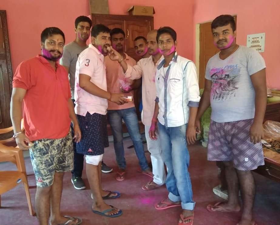 celebration in hairvansh narayan native village after become  ,rajya sabha deputy chairman