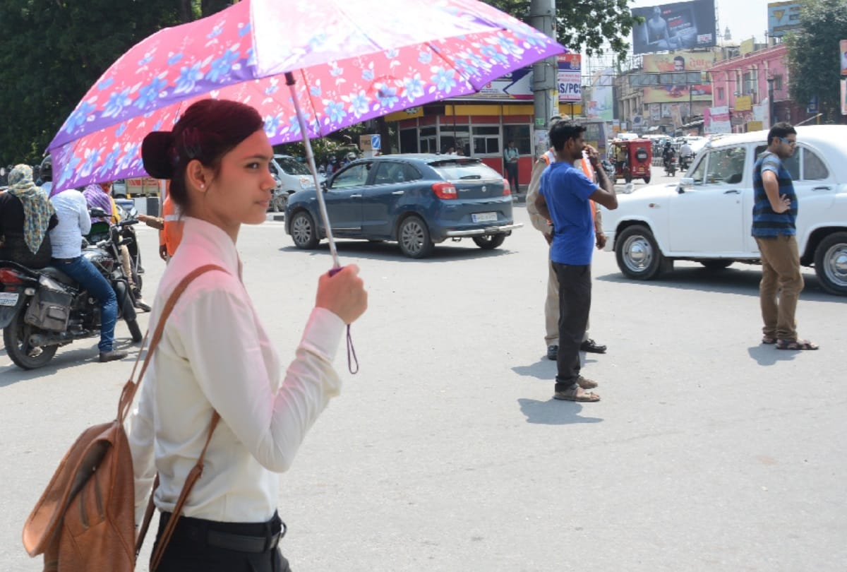 weather changed in month of february in lucknow