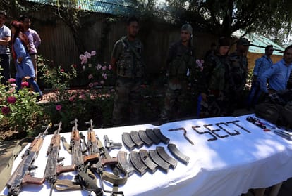 jammu kashmir baramulla sopore encounter heavy weapons from killed terrorist recovered