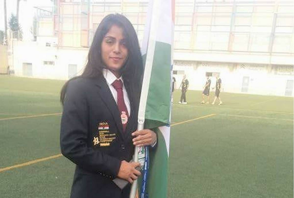 Khila Devi in Indian Handball Team for asian games 2018