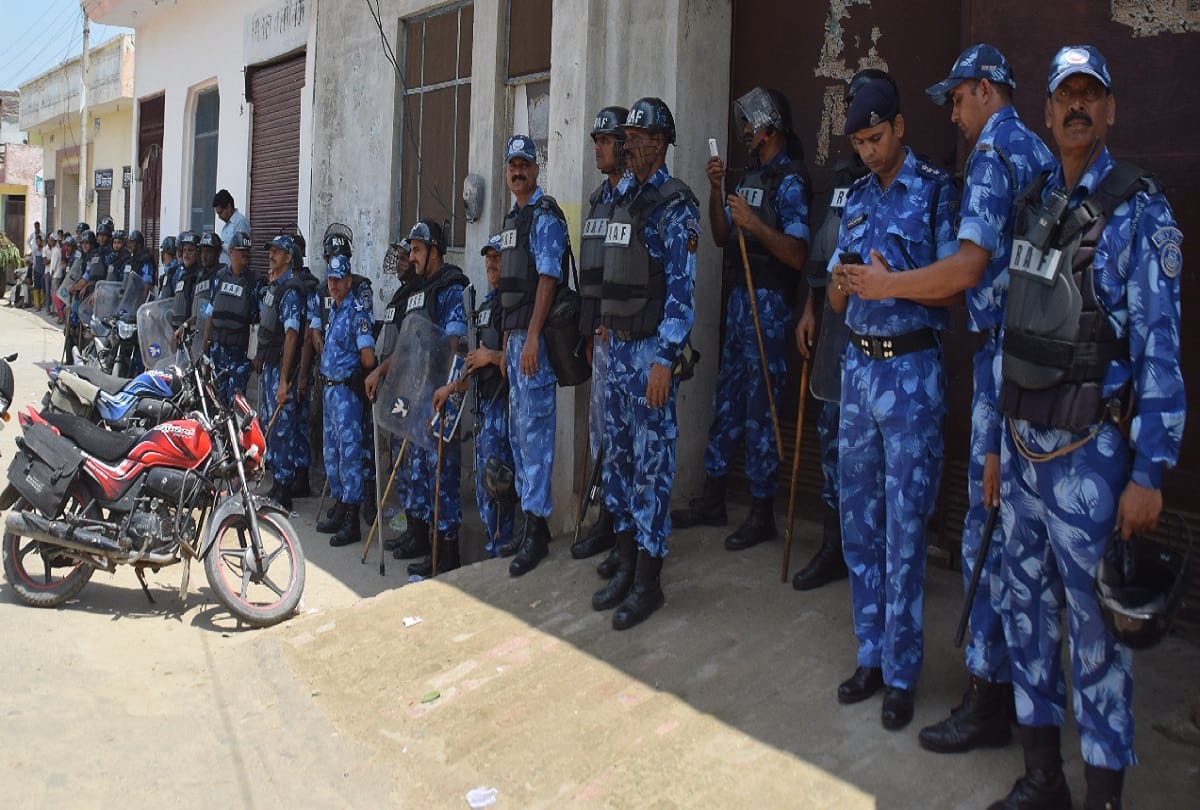 murder of Dalit student: ethnic conflicts in Meerut, and policeforce deployed