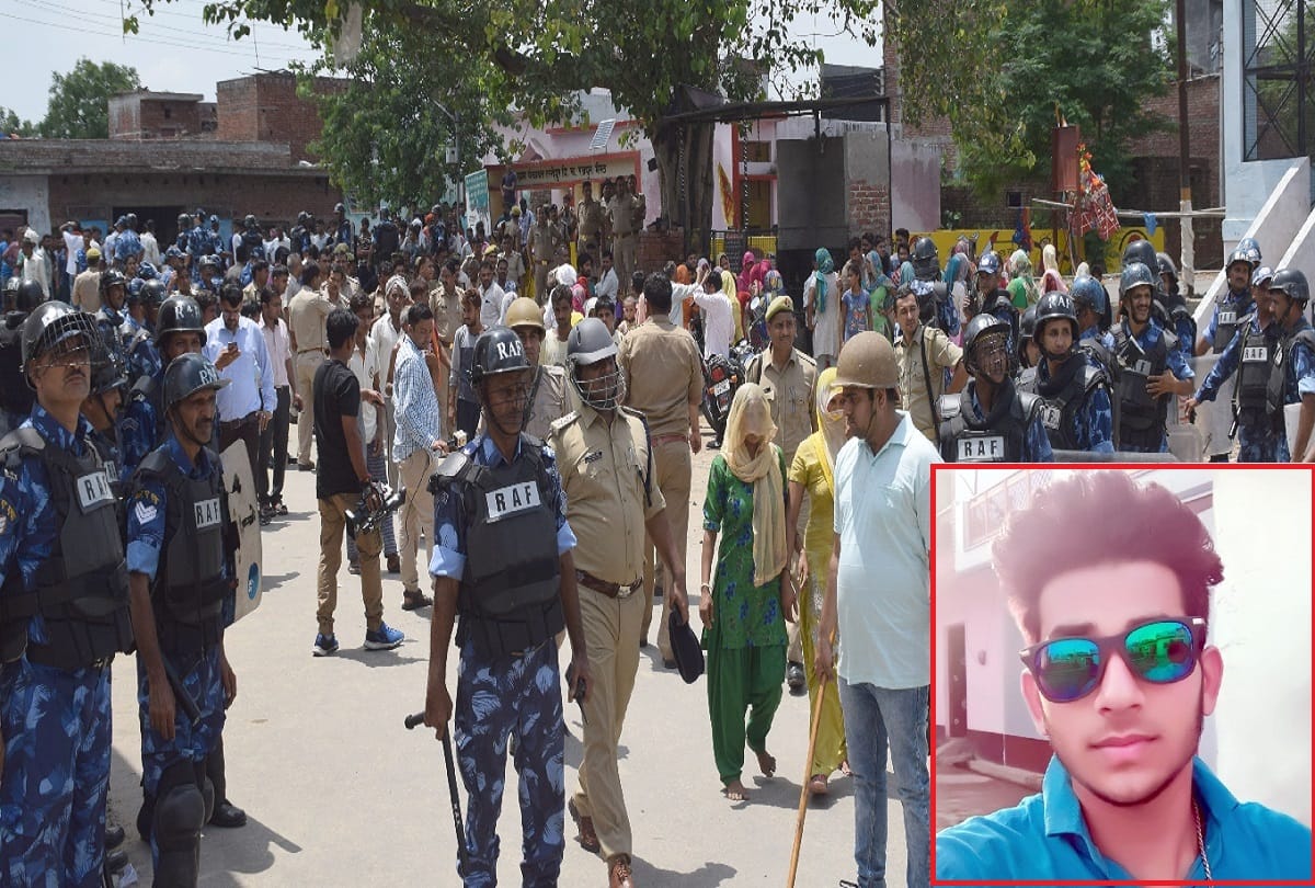 murder of Dalit student: ethnic conflicts in Meerut, and policeforce deployed