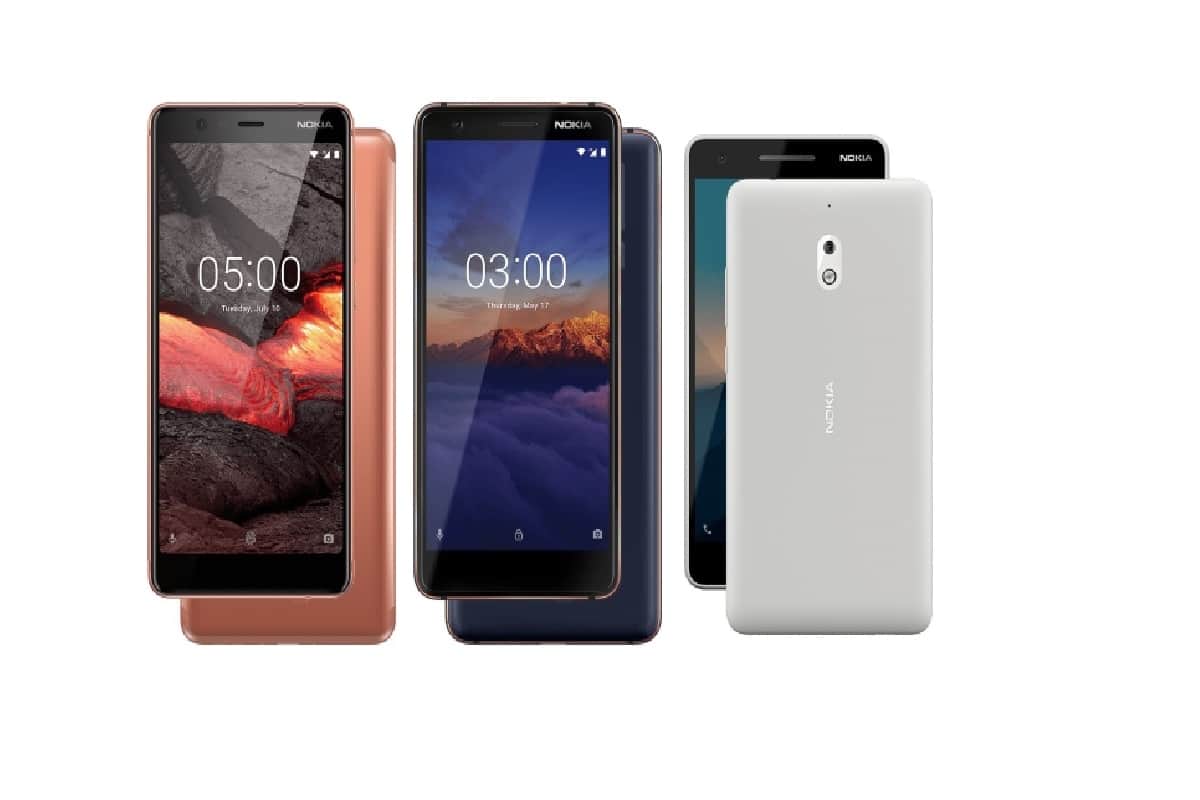 Nokia 2.1, Nokia 5.1, Nokia 3.1 3GB RAM Variant Launched in India