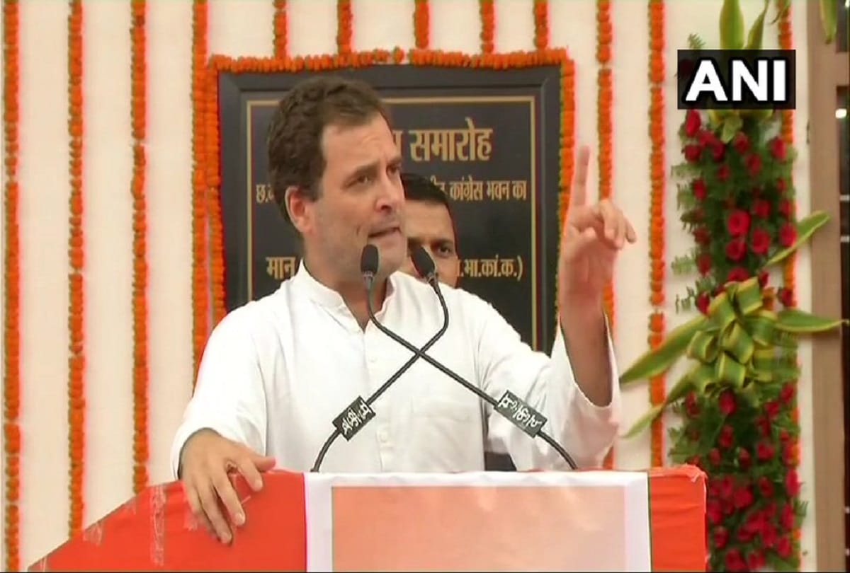 PM Modi doesn't utter a word when girls are raped says rahul gandhi