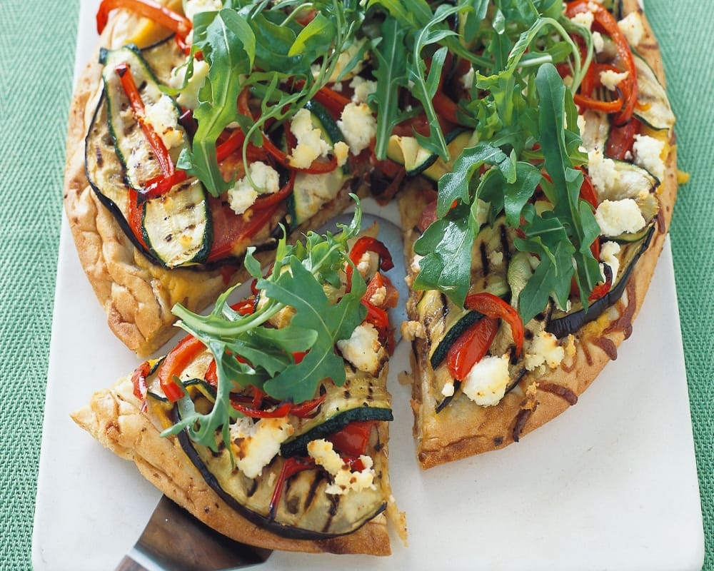 Recipe of vegetable pizza