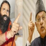 farooq abdullah said baba ramdev is not god attacking on his previous statement on rohingya