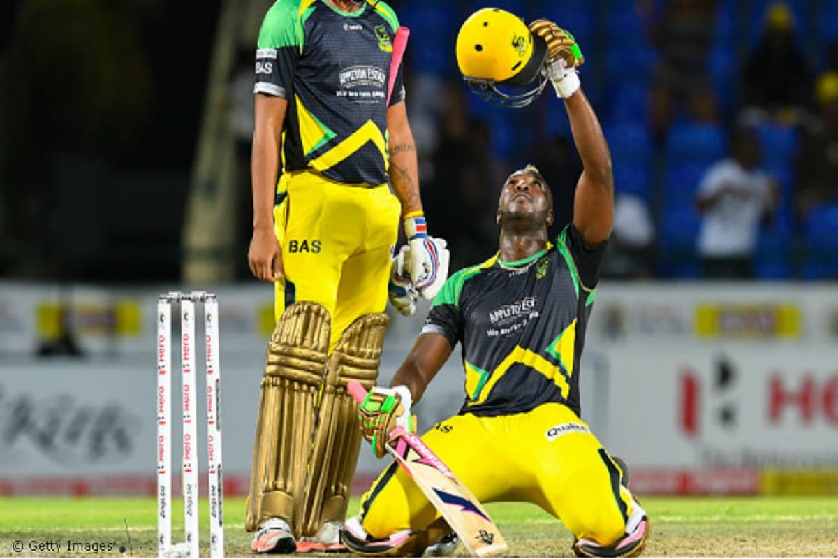 andre russell smashed fast century against Trinbago Knight Riders in Caribbean Premier League 2018